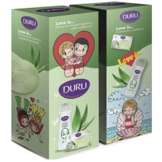 ДУРУ ПН Love is...гель для душа Aloe 250мл +  прозрачное мыло Aloe